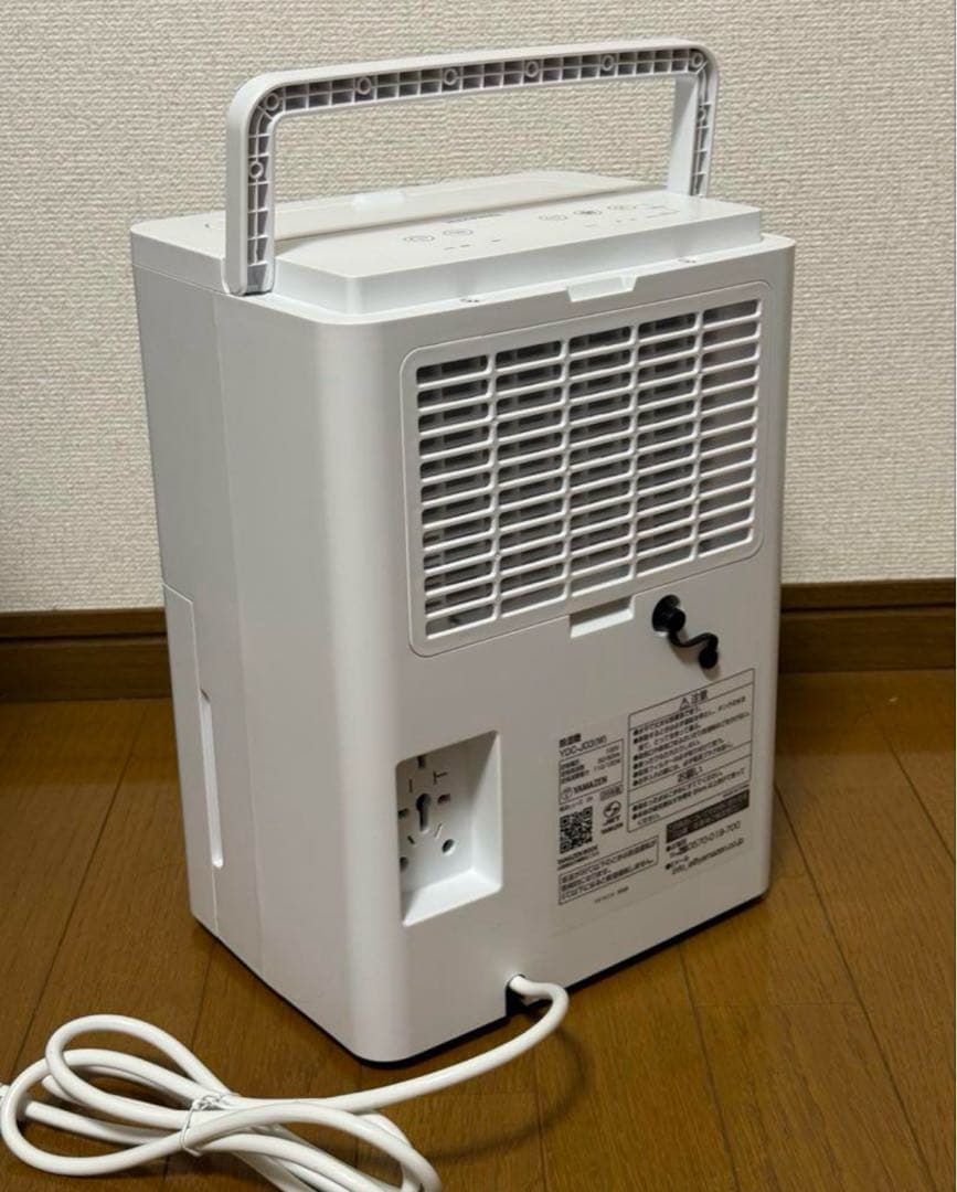 山善 コンプレッサー式除湿機 YDC-J03 (W)