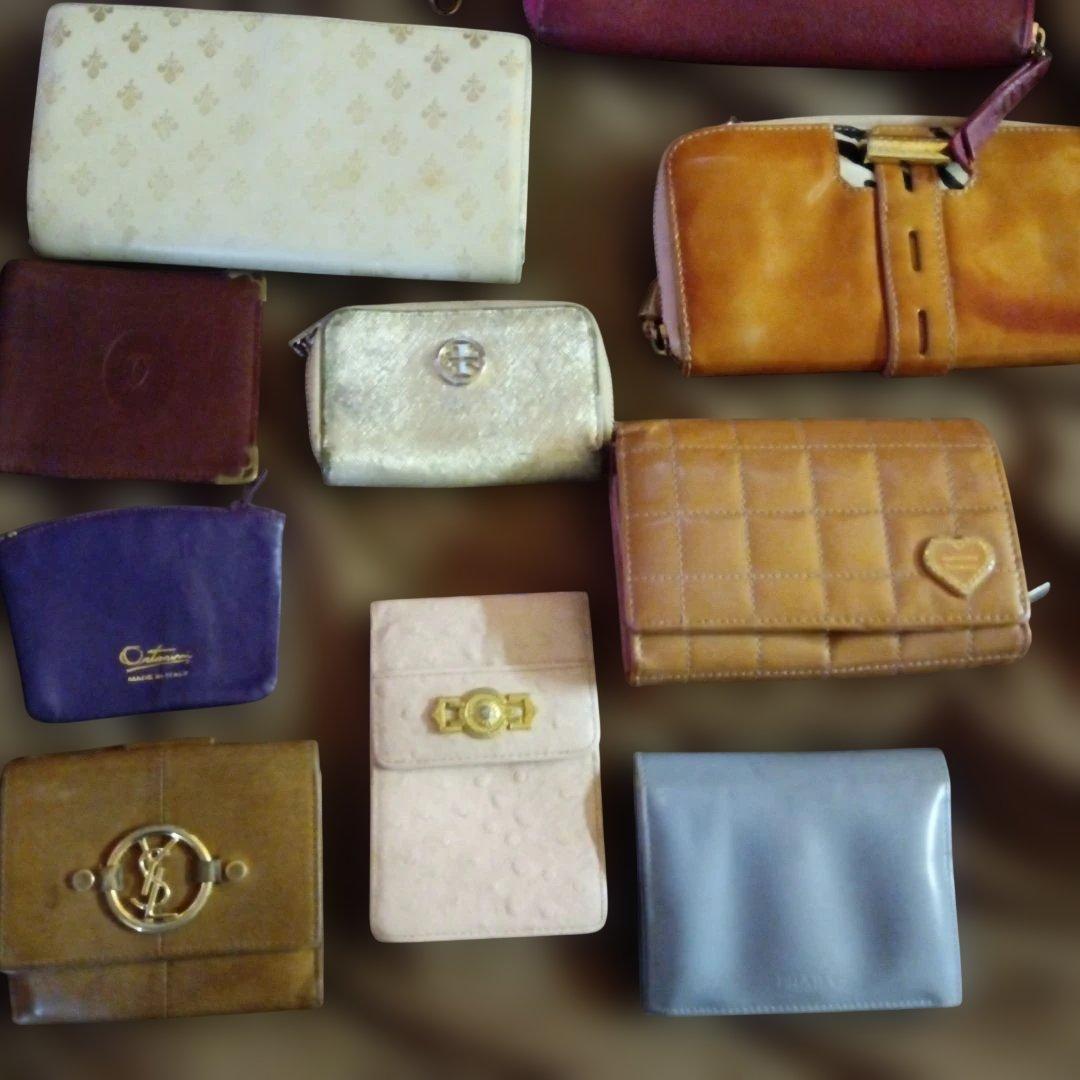 ブランド品　まとめて　PRADA　カルティエ　サンローラン　他　財布　バック