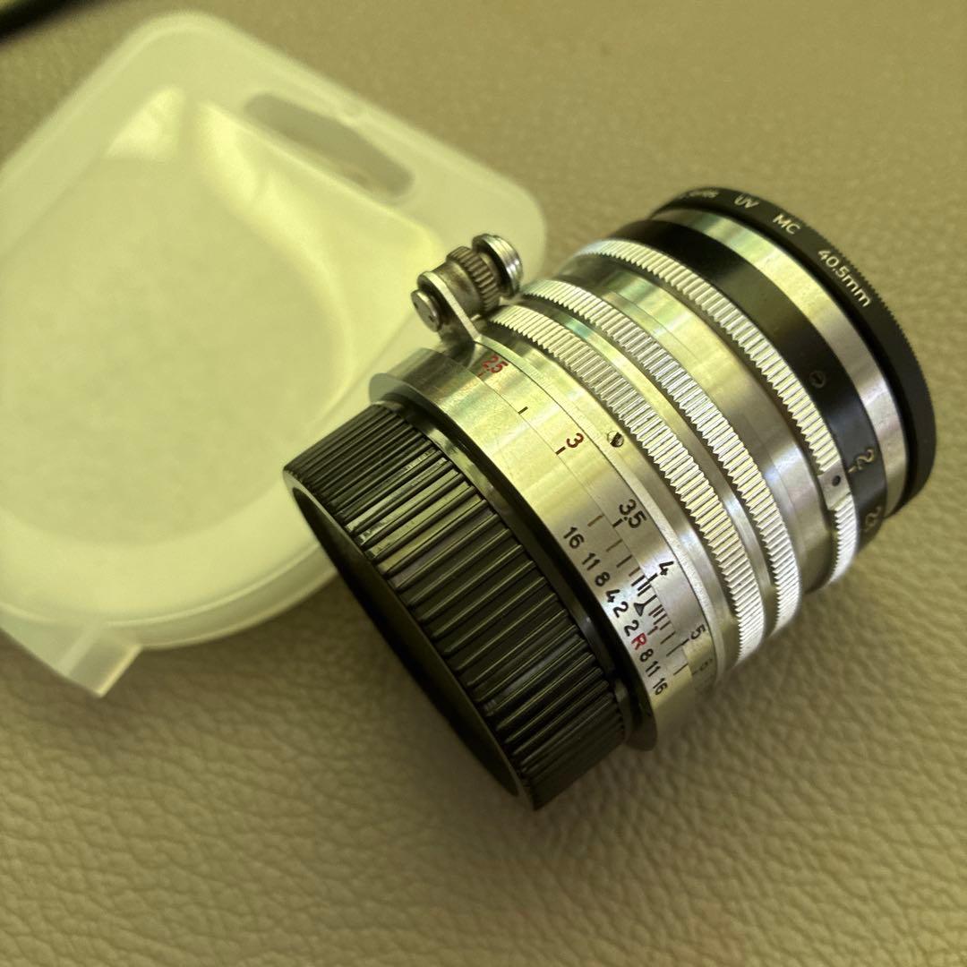 NIKKOR-H 1:2 f=50mm レンズ❗️黒ハチマキ‼️希少品❗️