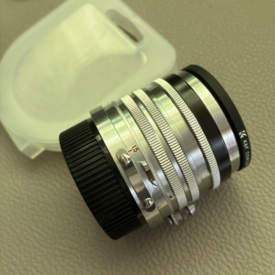 NIKKOR-H 1:2 f=50mm レンズ❗️黒ハチマキ‼️希少品❗️