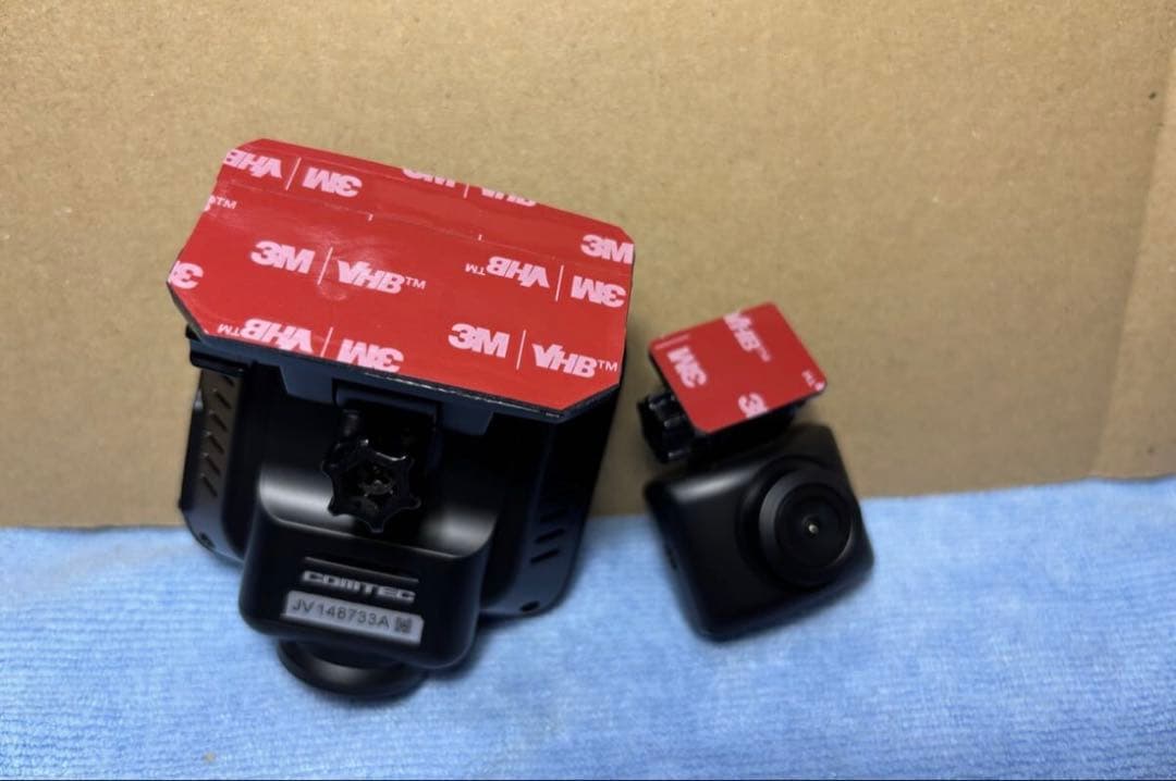 COMTEC ZDR037 コムテック ドライブレコーダー 前後2カメラ360