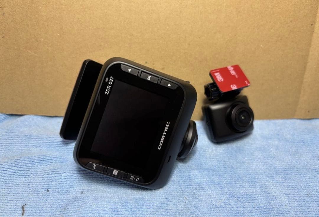 COMTEC ZDR037 コムテック ドライブレコーダー 前後2カメラ360