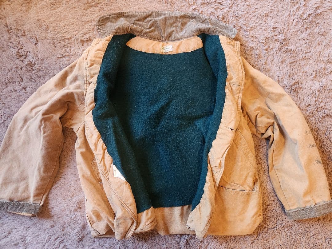 【極！希少】L.L.Bean/ハンティングジャケット/50s〜60s 旧タグ
