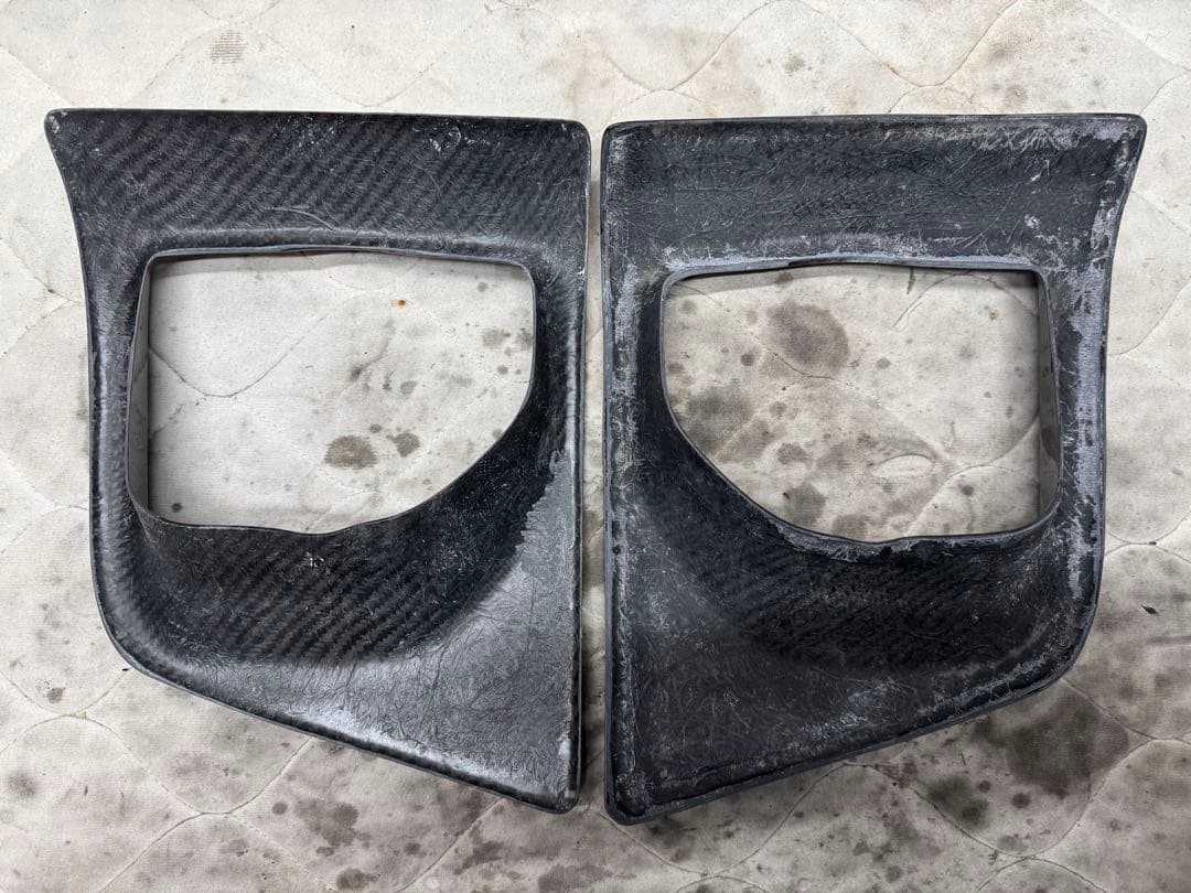 200系ハイエース 4～6型ナロー GPO カーボンフォグカバー 7型要加工