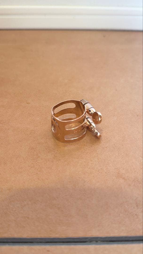 ウッドストーン ソプラノサックス セルマーラバー用 復刻 リガチャーSSPGP