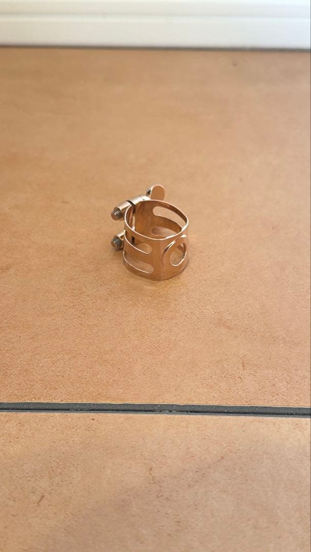 ウッドストーン ソプラノサックス セルマーラバー用 復刻 リガチャーSSPGP