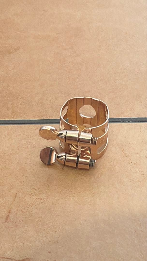 ウッドストーン ソプラノサックス セルマーラバー用 復刻 リガチャーSSPGP