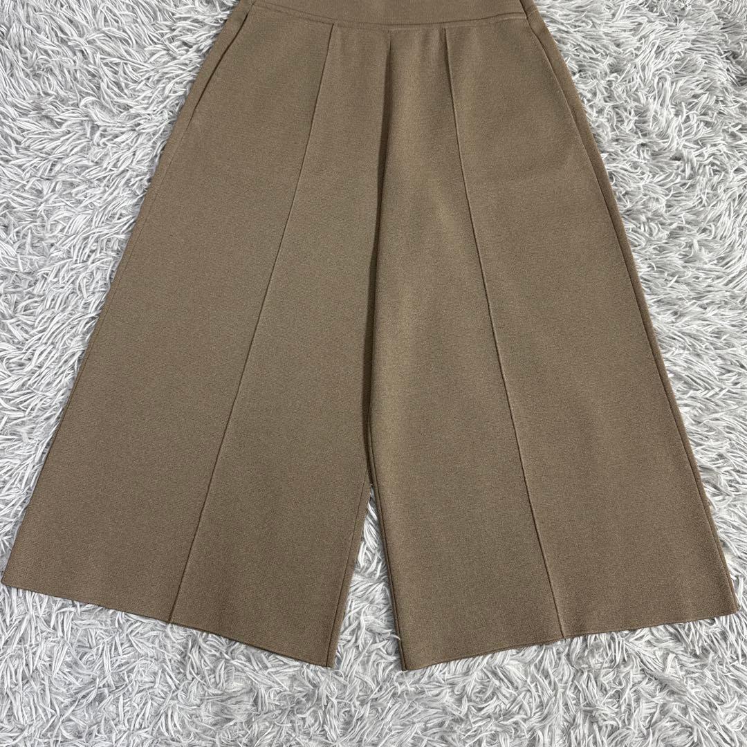 美品✨2023年 フォクシー ニットパンツ バレリーナ ゆったり大きめ ブラウン
