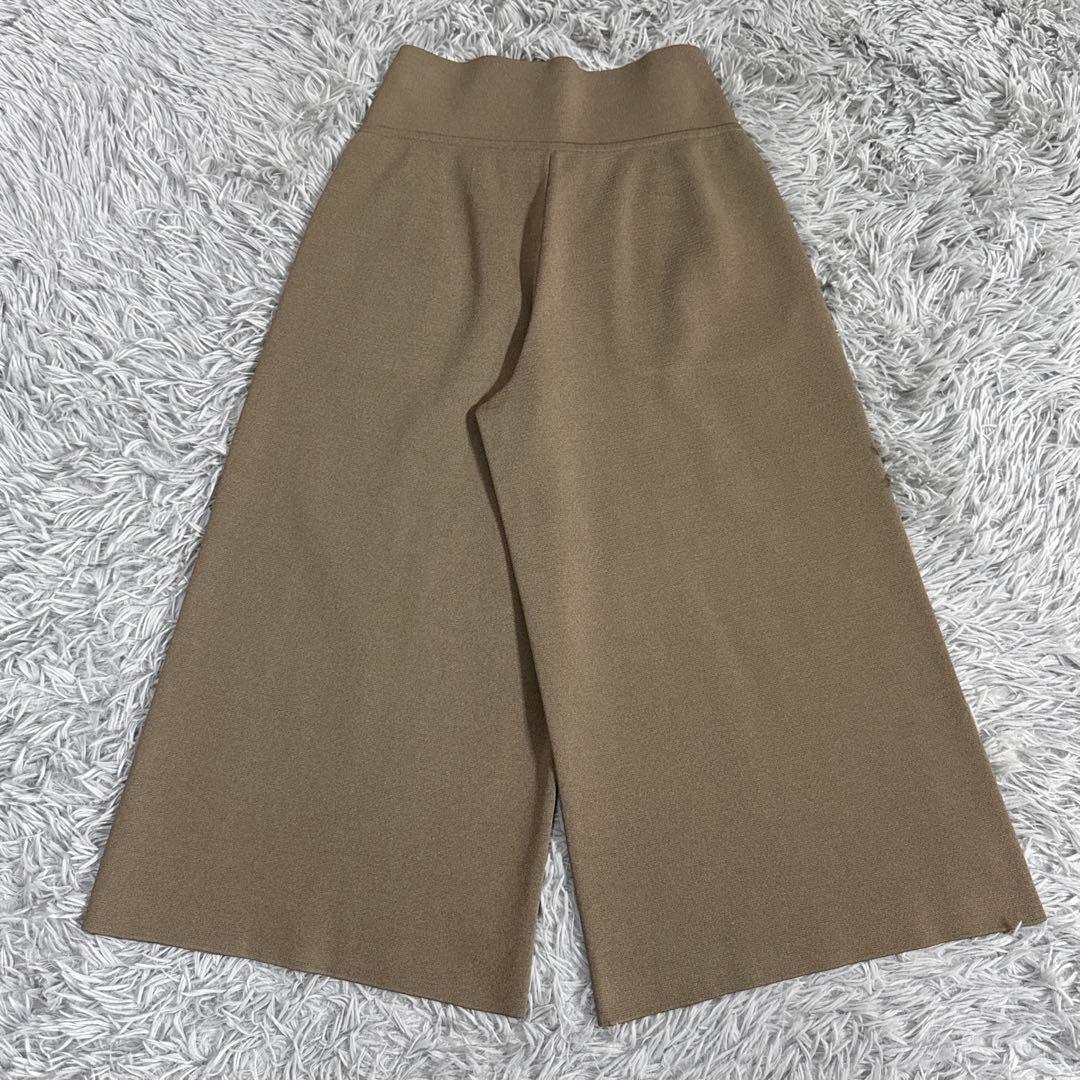 美品✨2023年 フォクシー ニットパンツ バレリーナ ゆったり大きめ ブラウン