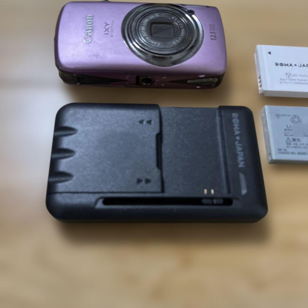 Canon IXY 12.1 MEGA PIXELS パープル