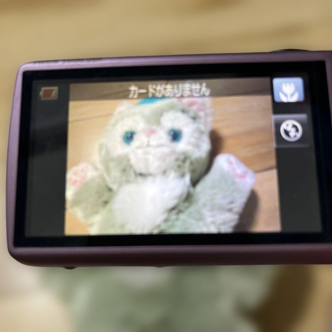 Canon IXY 12.1 MEGA PIXELS パープル