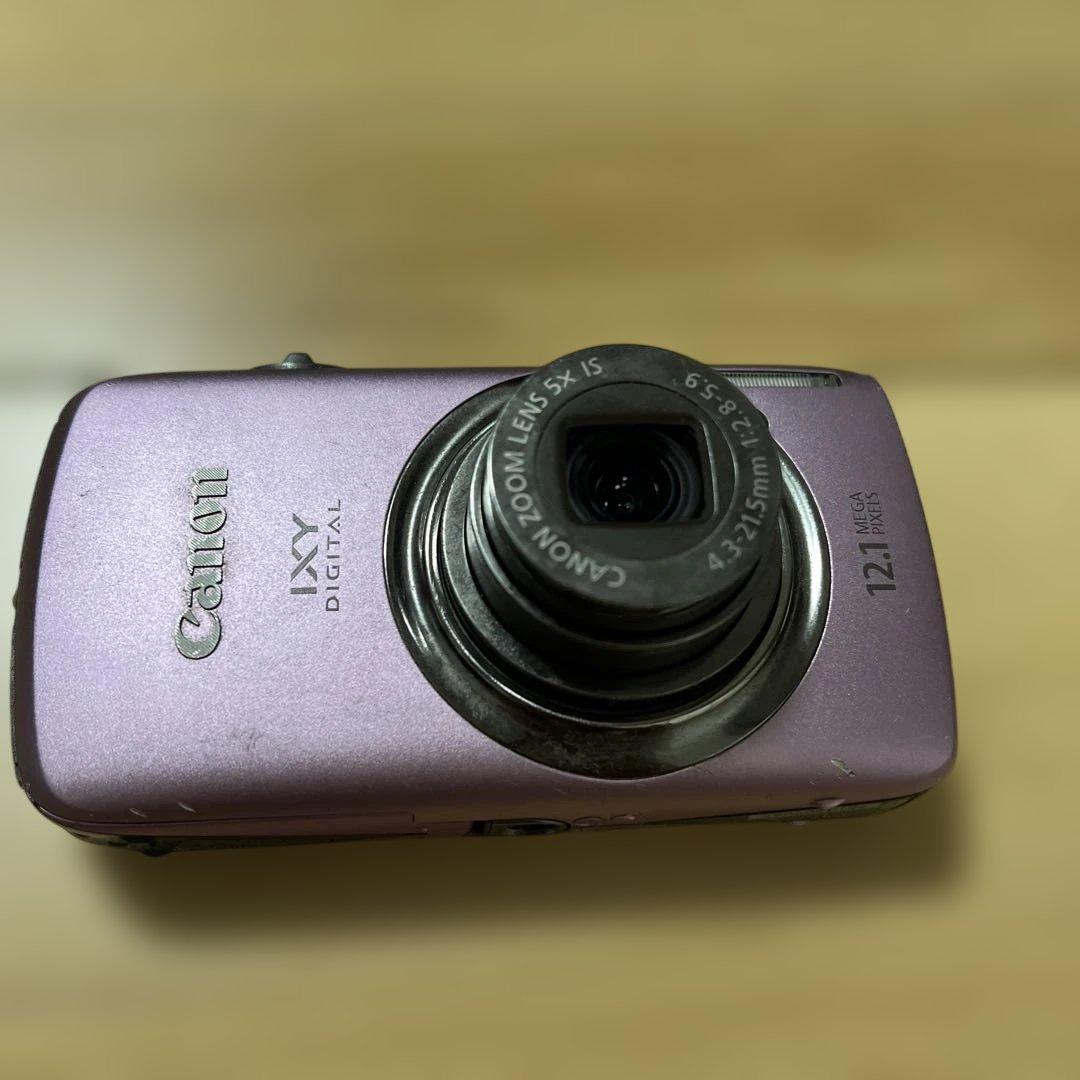 Canon IXY 12.1 MEGA PIXELS パープル