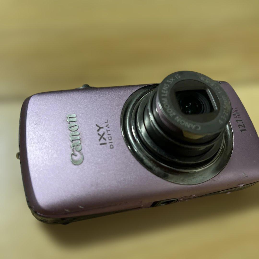 Canon IXY 12.1 MEGA PIXELS パープル