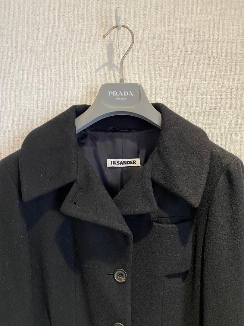 ジルサンダー　コート　黒