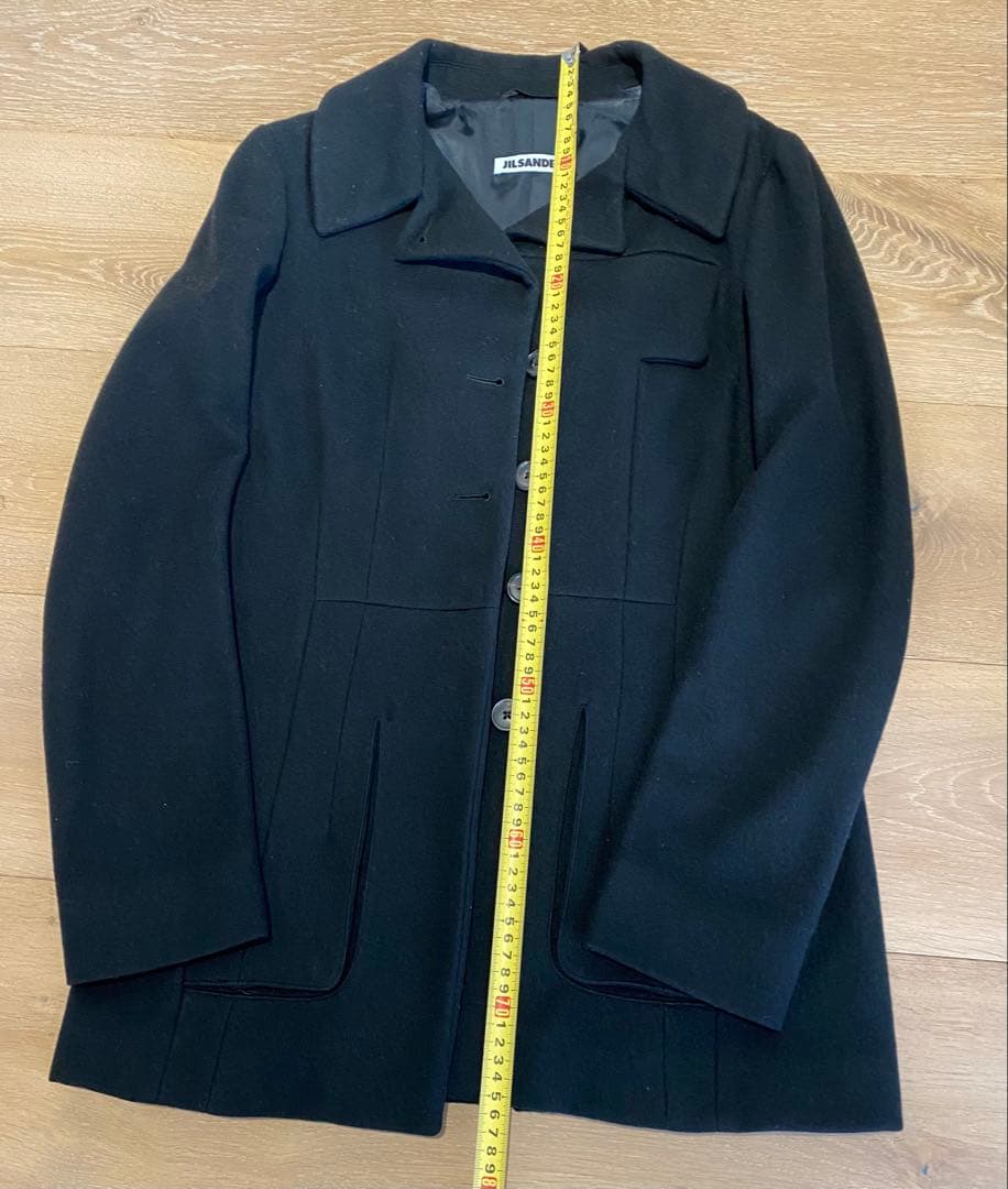 ジルサンダー　コート　黒