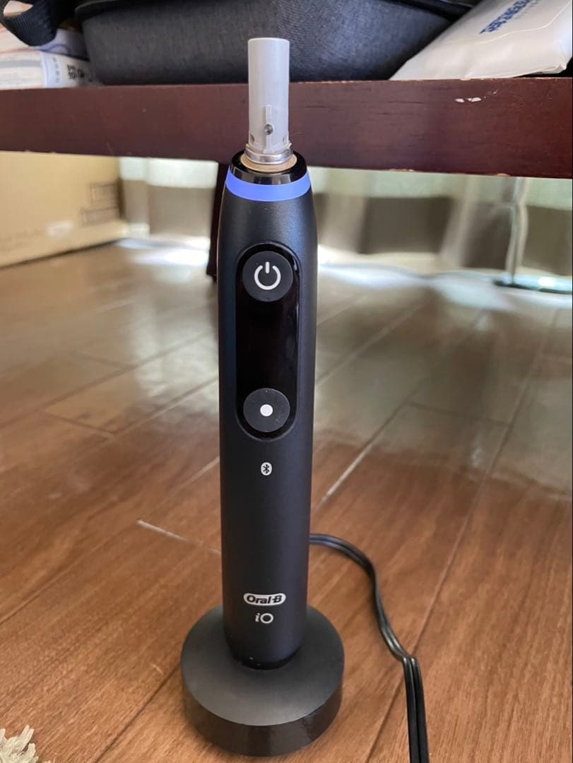 Oral-B iO7 電動歯ブラシ本体 ブラック 替えブラシ付き