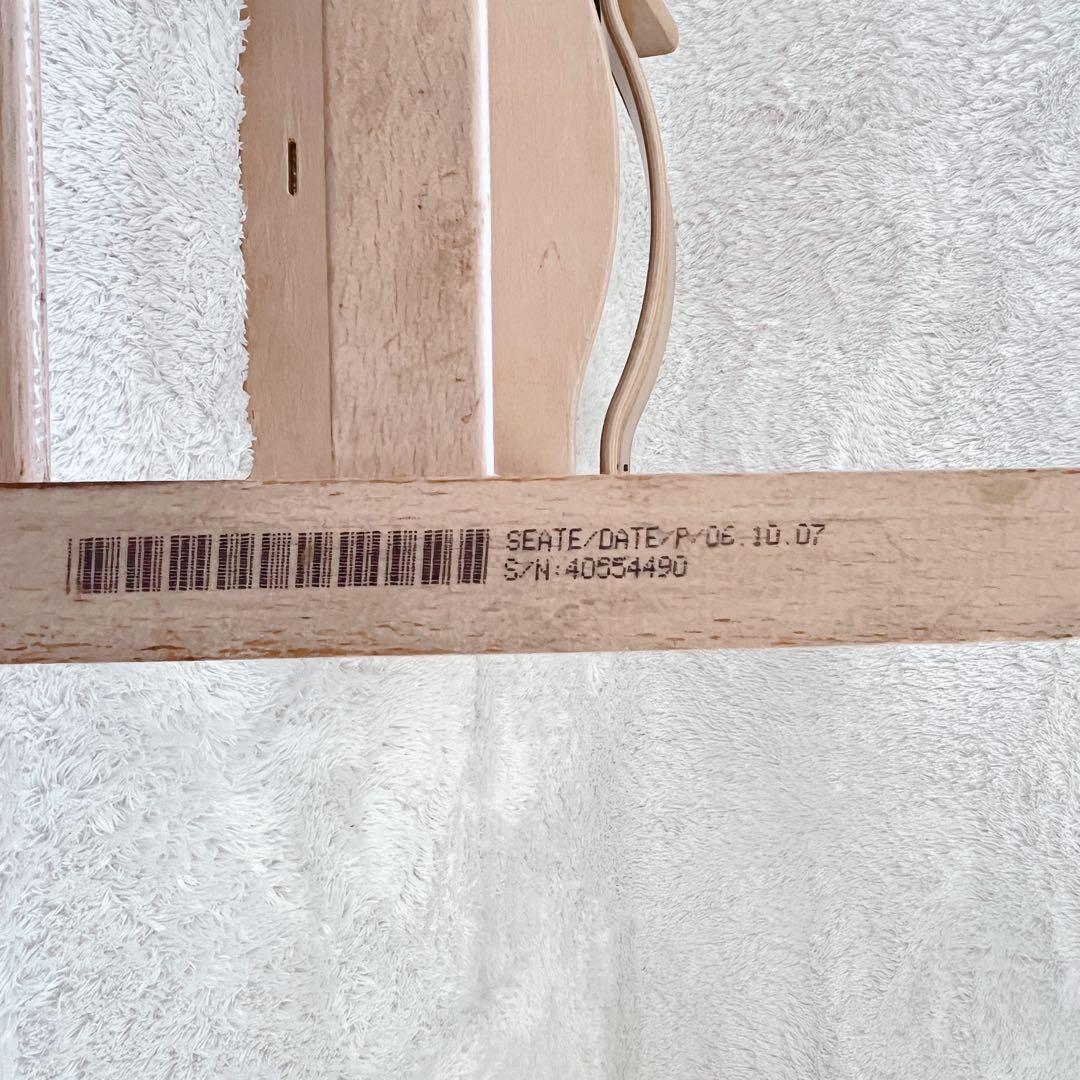 人気 ストッケ トリップ トラップ 旧型 ホワイトウォッシュ ベビーセット付き