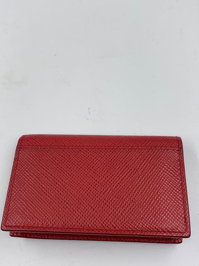 プラダ PRADA カードケース 名刺入れ 赤 レッド