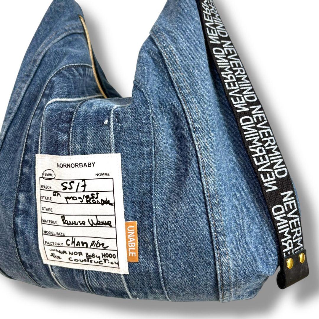 ゆるっと抜け感バッグ／デニムリメイク