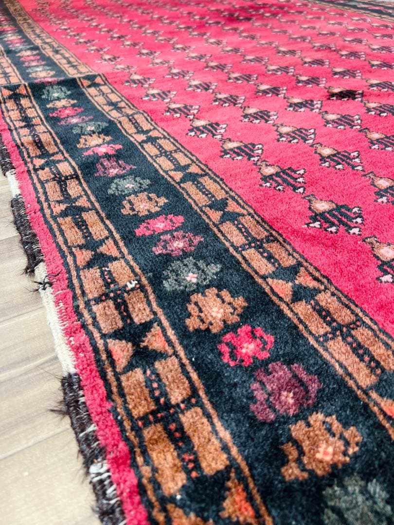 ヴィンテージ ギャッベ (ギャべ、ラグ) : サイズ　284 × 125cm