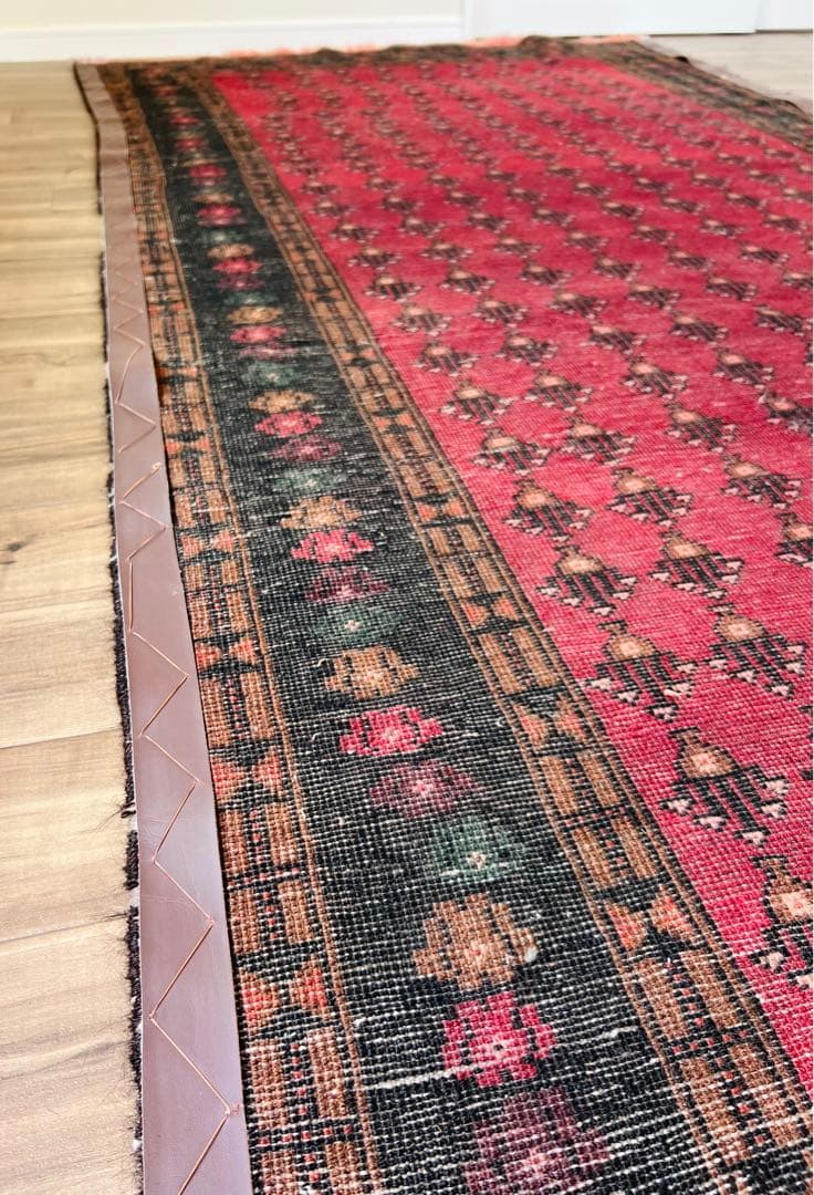 ヴィンテージ ギャッベ (ギャべ、ラグ) : サイズ　284 × 125cm