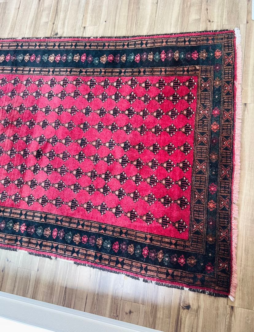 ヴィンテージ ギャッベ (ギャべ、ラグ) : サイズ　284 × 125cm