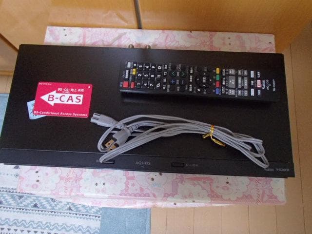 安心の動作保証品、シャープブルーレイレコーダー2B-Ⅽ10BWⅠ、２０２０年製、