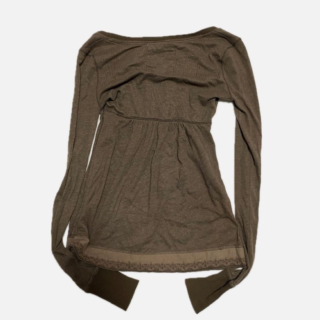 トップス HOLLISTER VINTAGE LONG SLEEVE TOP