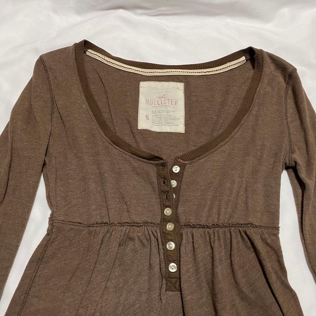 トップス HOLLISTER VINTAGE LONG SLEEVE TOP