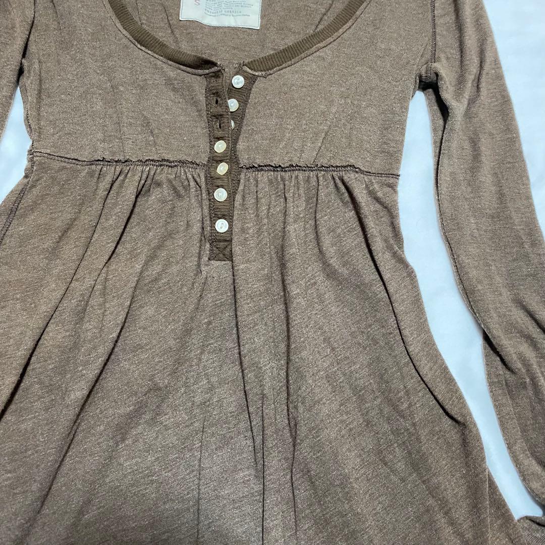 トップス HOLLISTER VINTAGE LONG SLEEVE TOP