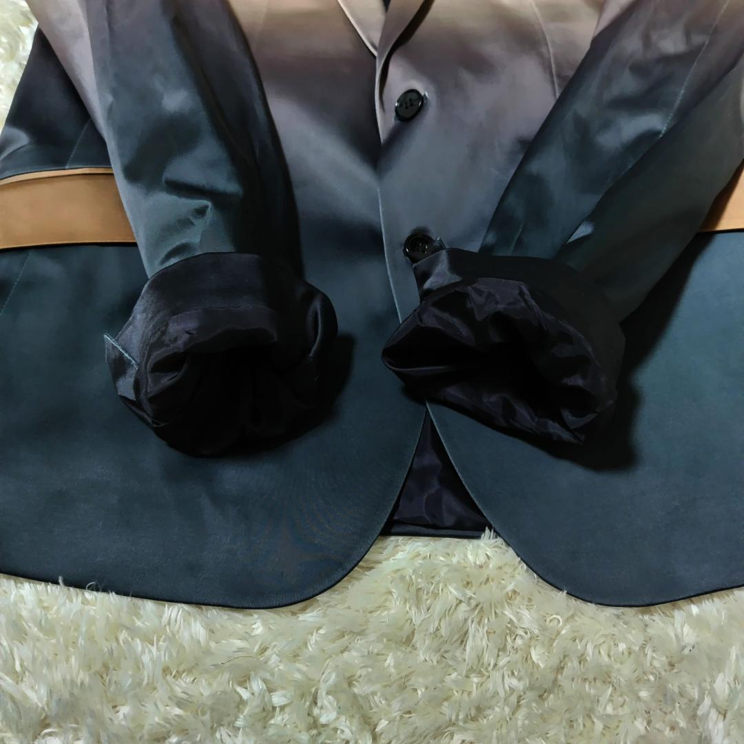 美品/希少  テーラードジャケット 2XL ゴールド 2ボタン ドレス