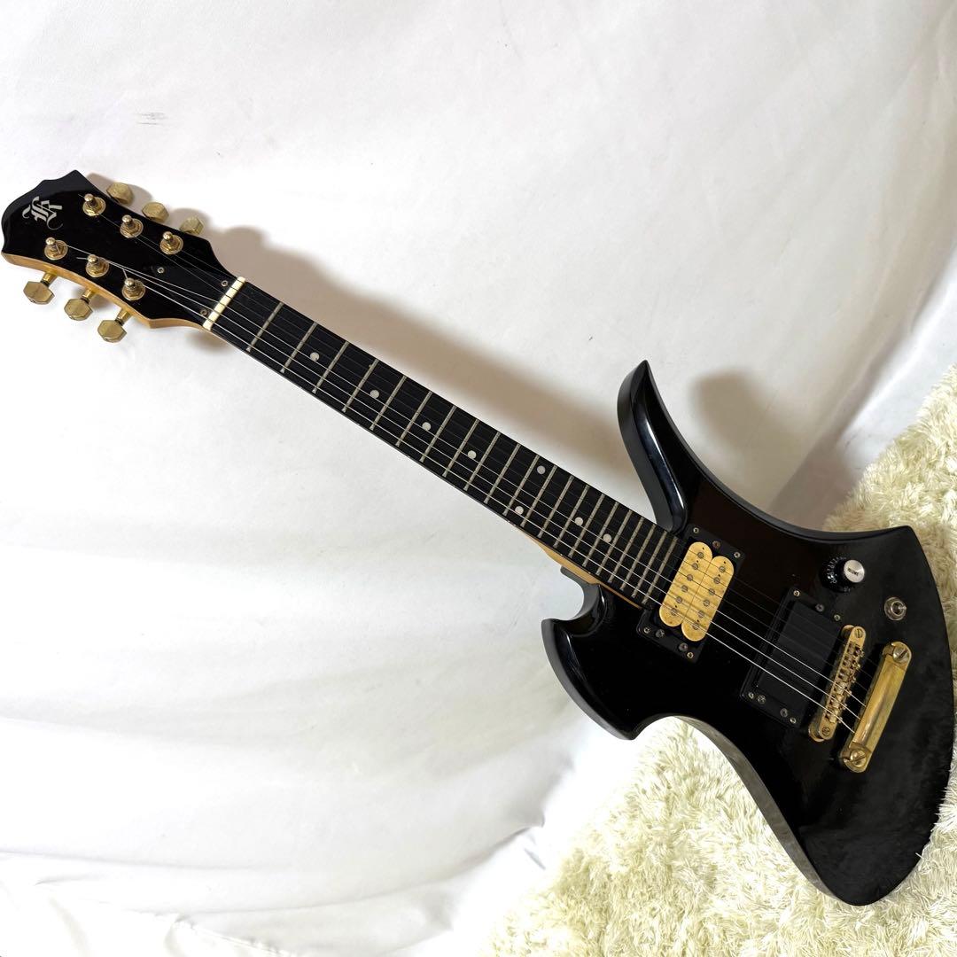 エレキギター　ブラック　ミニギター　hide