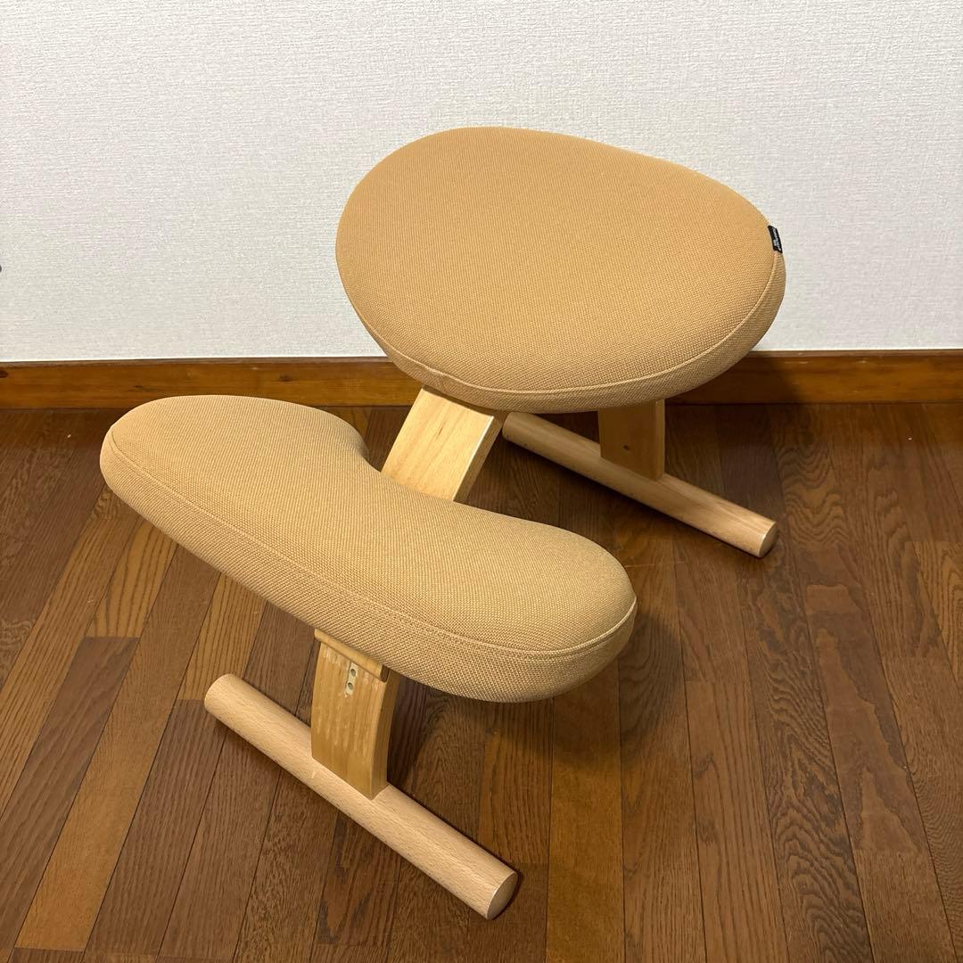 【極美品】balans Easy バランスイージー 通常フレーム ベージュ