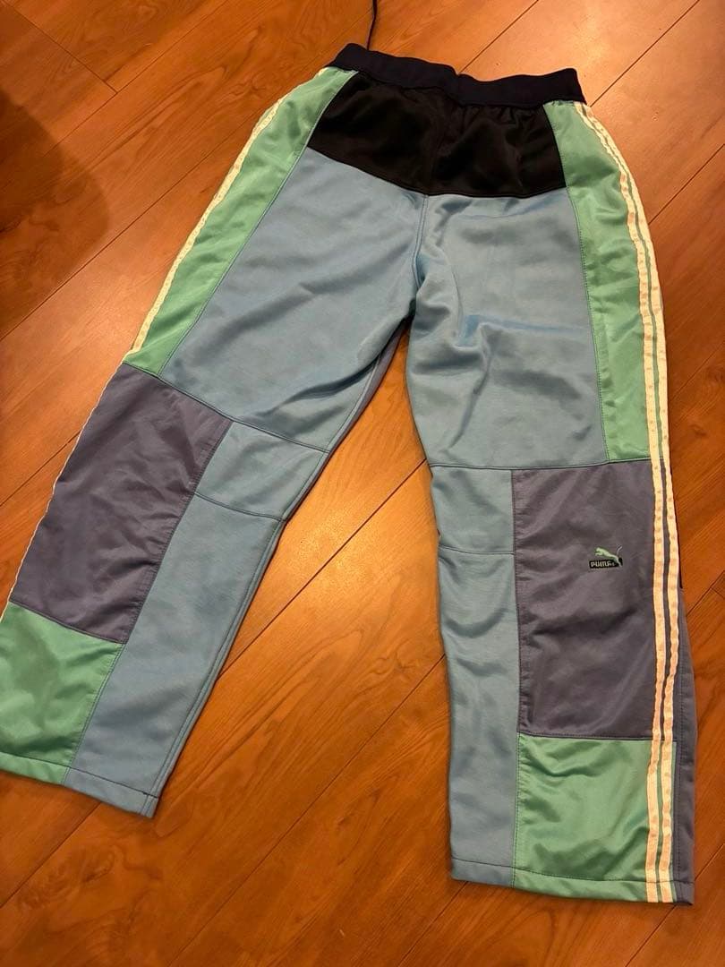 古着　リメイク　ジャージ　パンツ　プーマPUMA ヴィンテージ