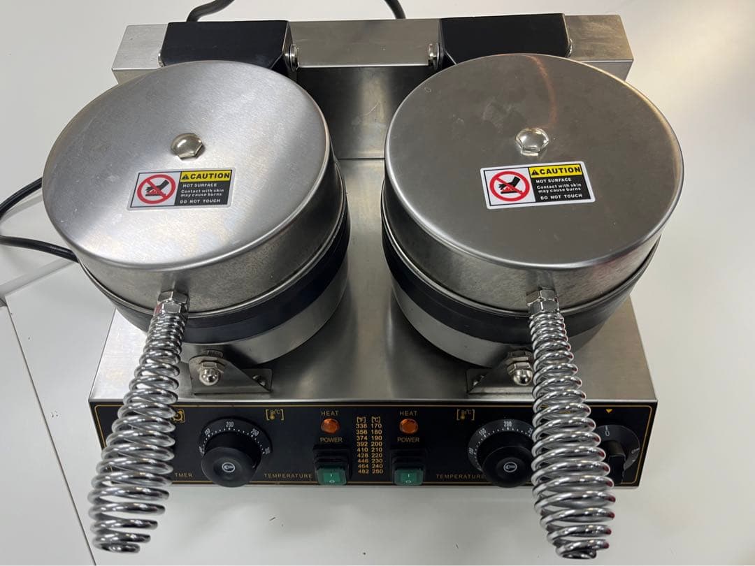 限定値下げ⭐️ダブルヘッド　アイスクリームハンバーガー　プレス　バーガーメーカー