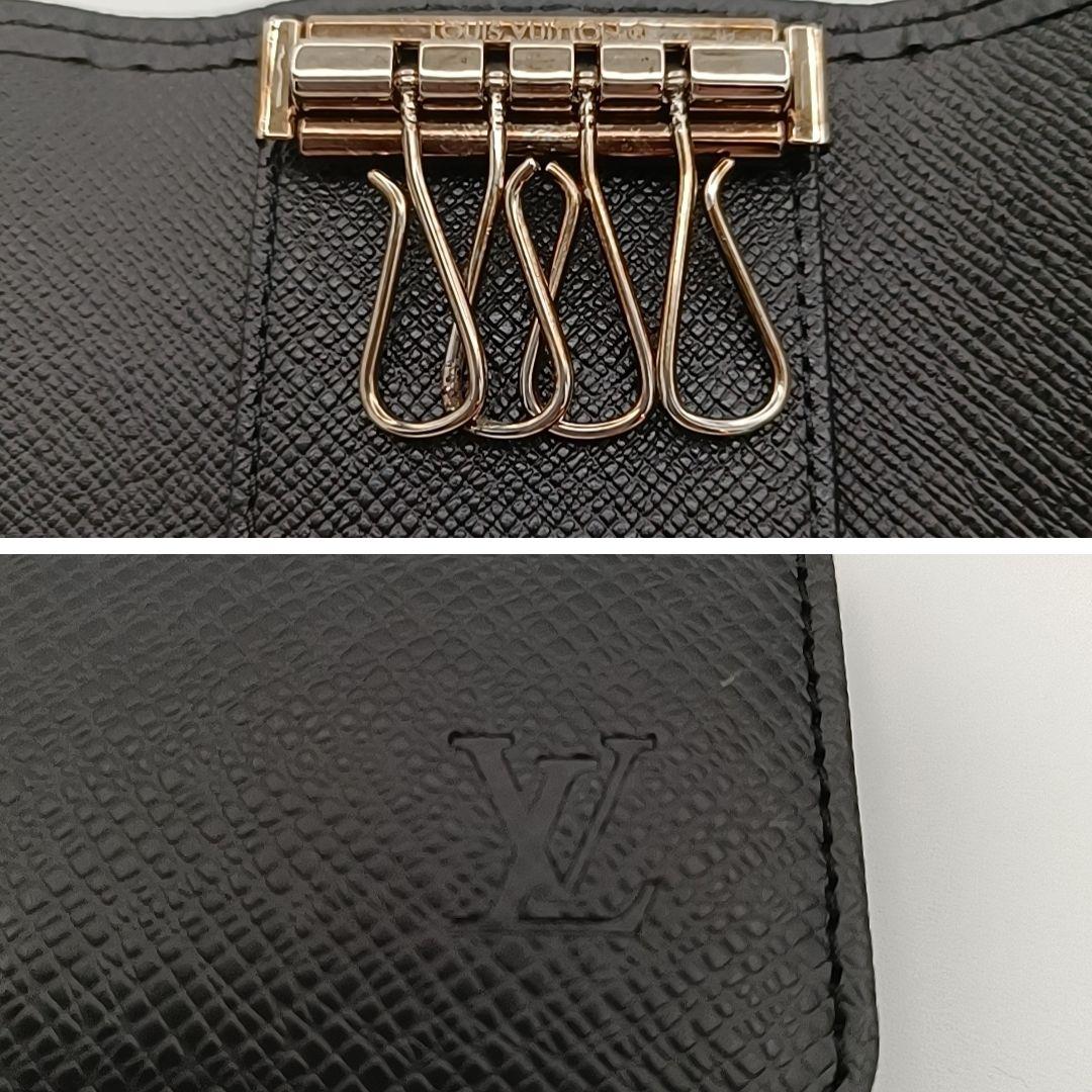 ルイヴィトン タイガ　ミュルティクレ4　キーケース　ノワール　ブラック