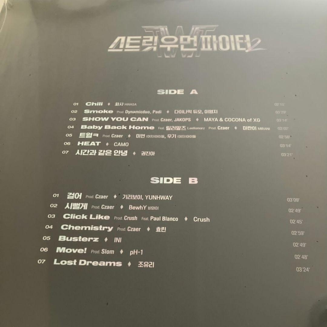 Street Woman Fighter 2 レコード