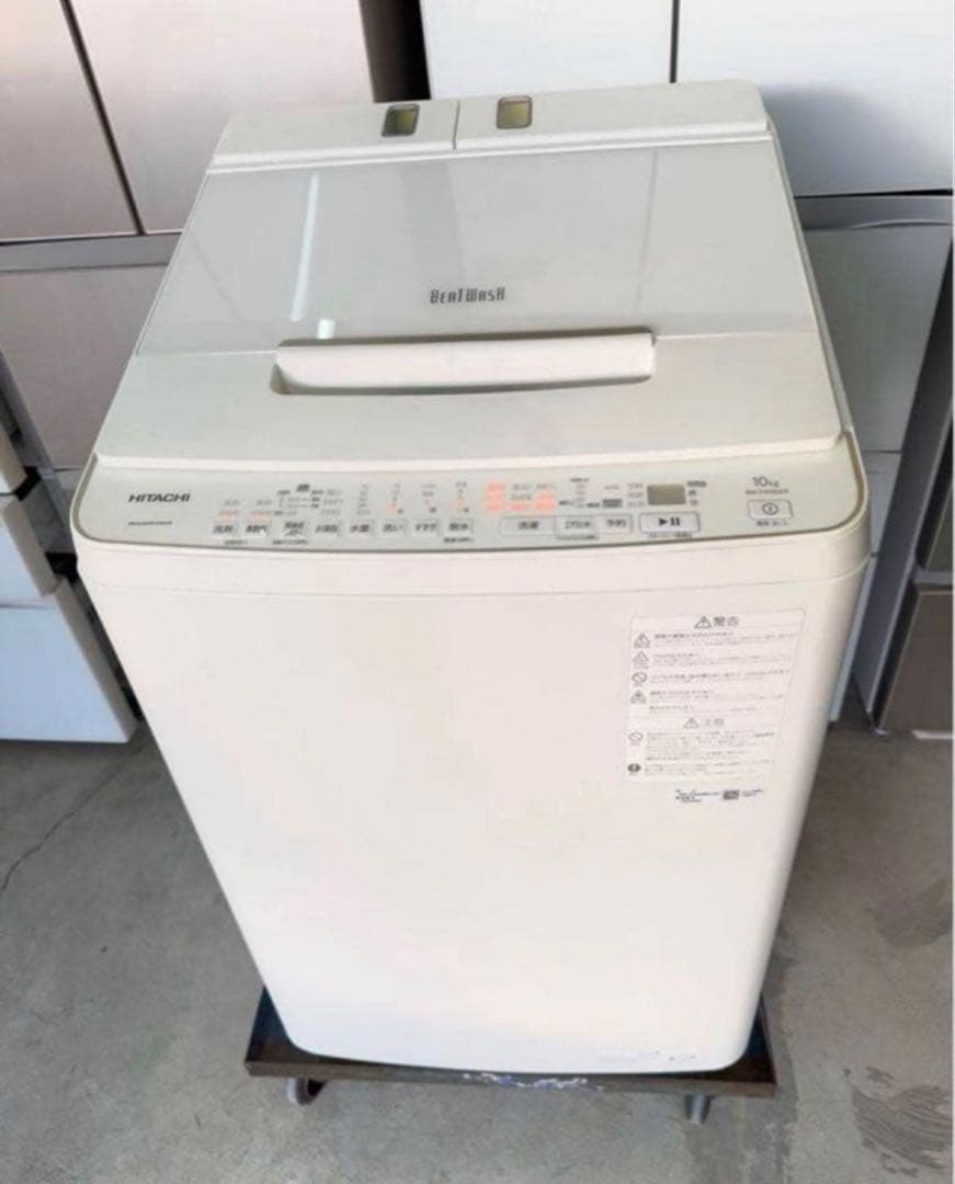 【高年式】2021年式 10kg HITACHI洗濯機 BW-X100GE