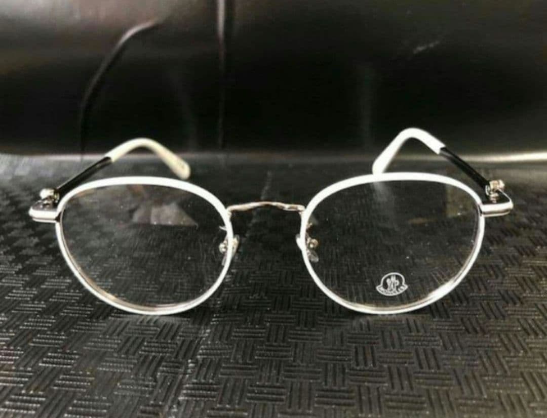 国内正規モンクレールML5204メガネ眼鏡MONCLER白めがねサングラス新品