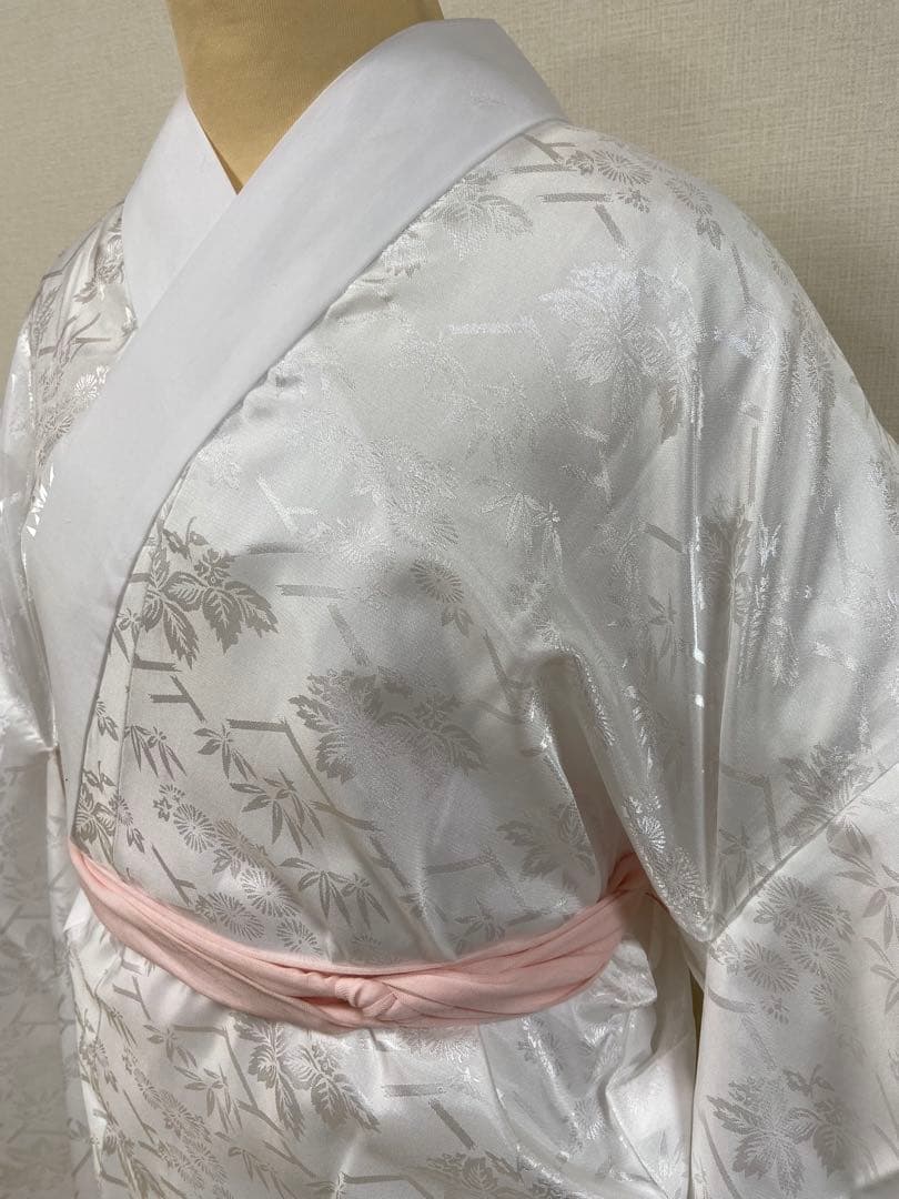 こんさん様　3点　振袖用長襦袢　白　半衿無し