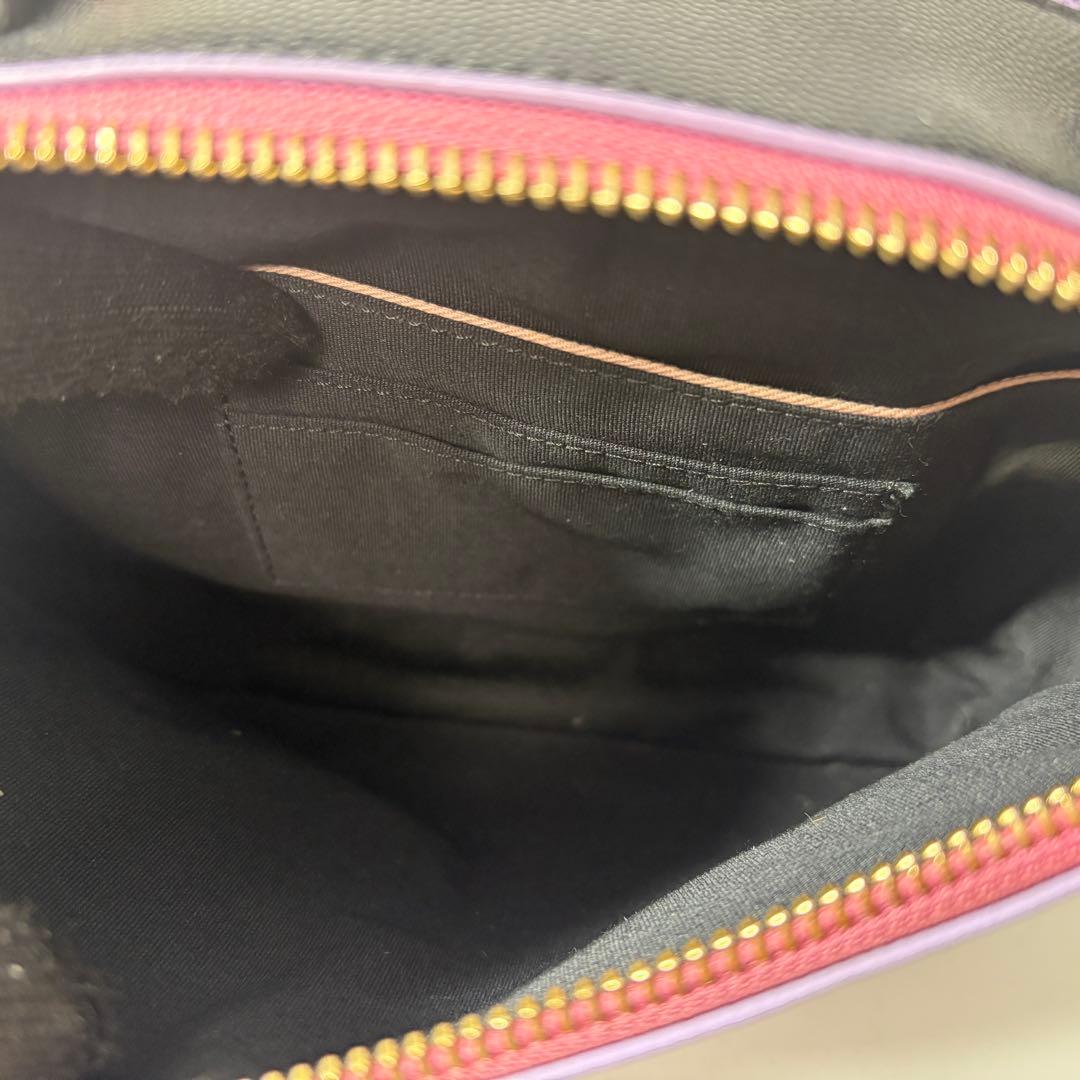 Paul Smith　ポールスミス　ダブルジップスクエア　ショルダーバッグ　美品