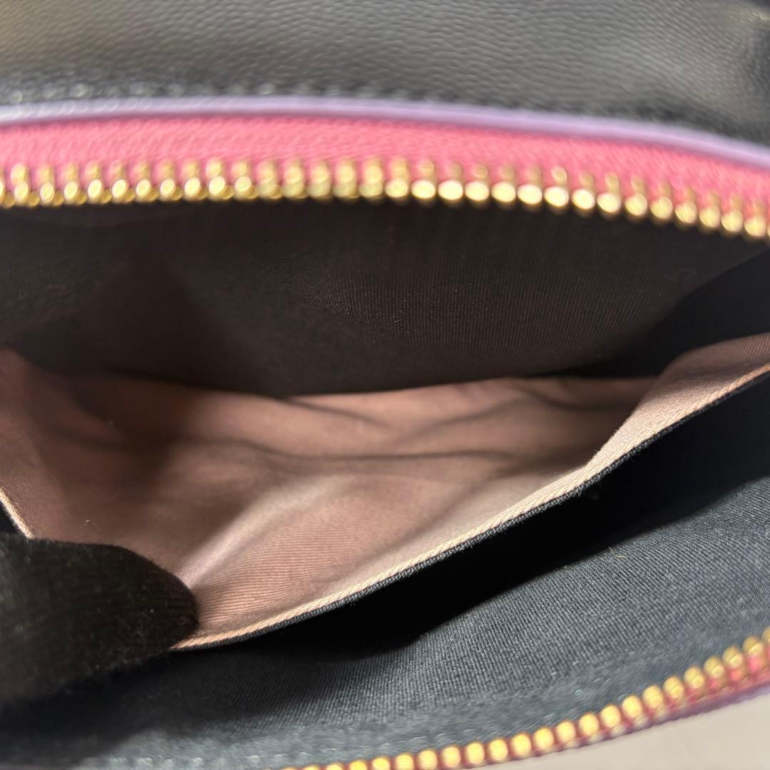 Paul Smith　ポールスミス　ダブルジップスクエア　ショルダーバッグ　美品