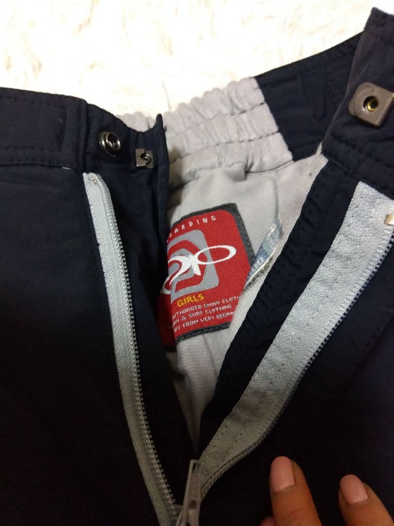 OP スノーボードウェア リフト券ホルダー M ブラック 黒