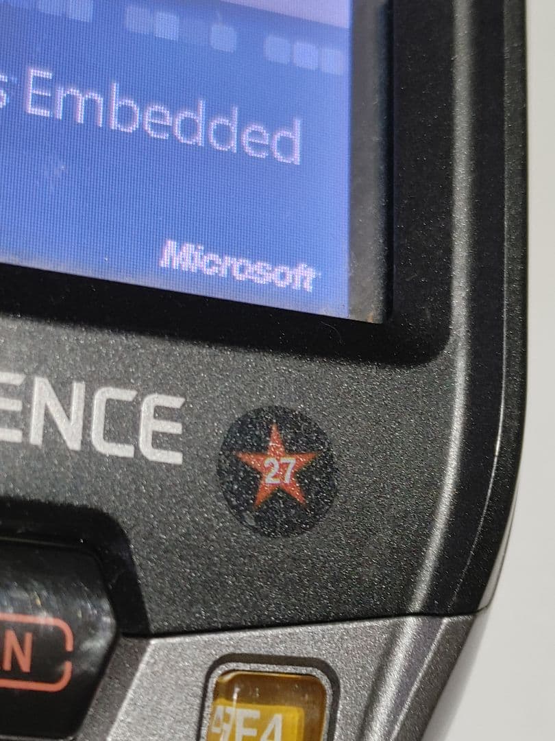 【美品・通電確認済】キーエンス BT-W85 ハンディターミナル 　27