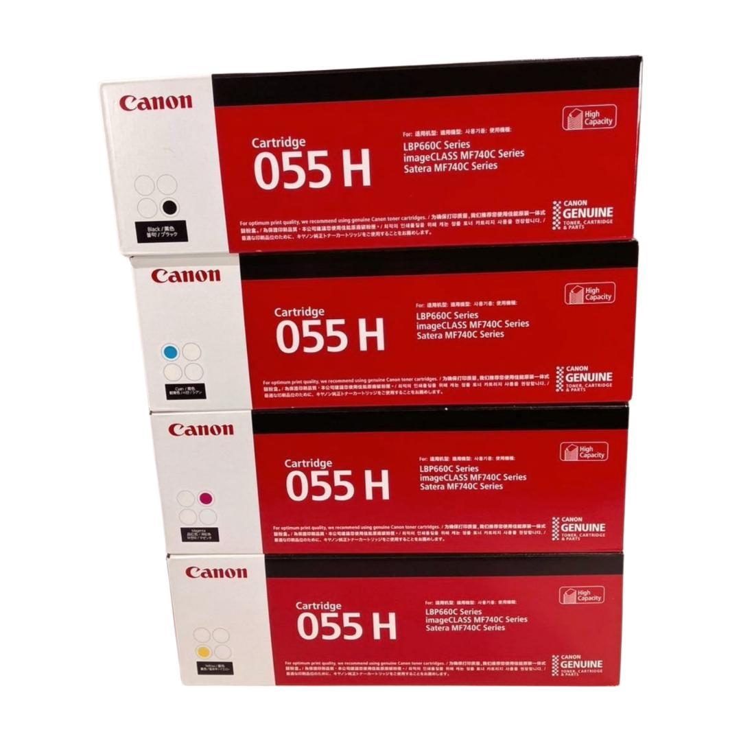 【4色セット】Canon CRG-055H トナーカートリッジ 純正品・未開封