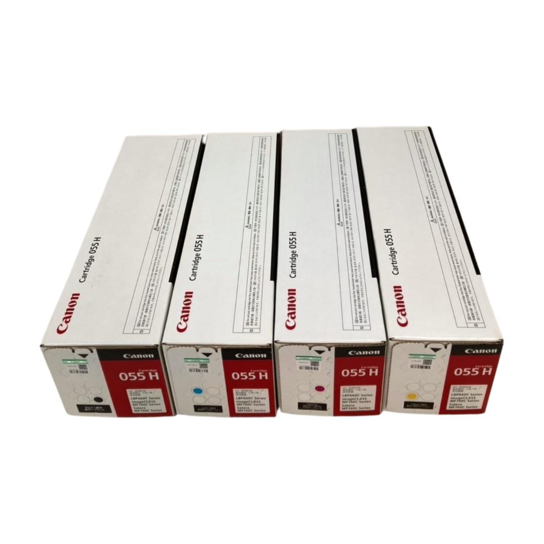【4色セット】Canon CRG-055H トナーカートリッジ 純正品・未開封