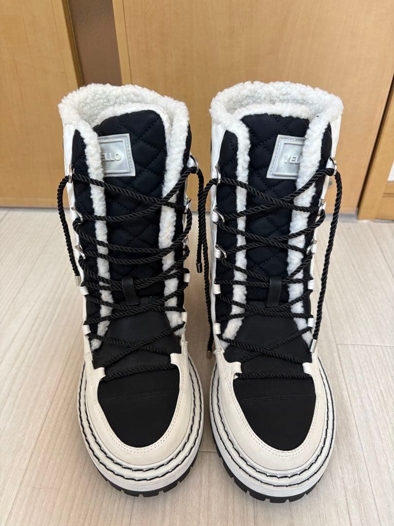 YELLO キルティングショートブーツ