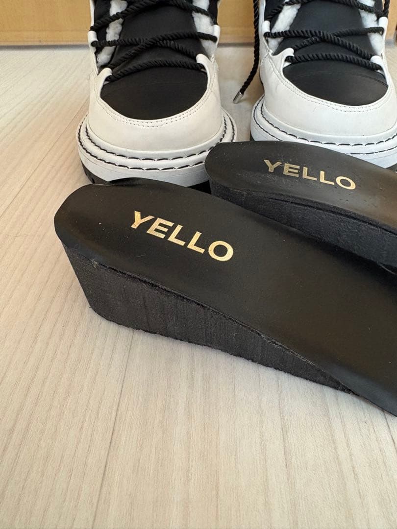 YELLO キルティングショートブーツ