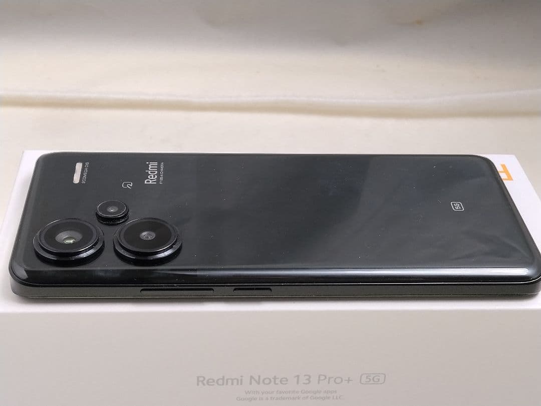 美品/Redmi Note 13 Pro+5G/8G+256G/ブラック/国内版