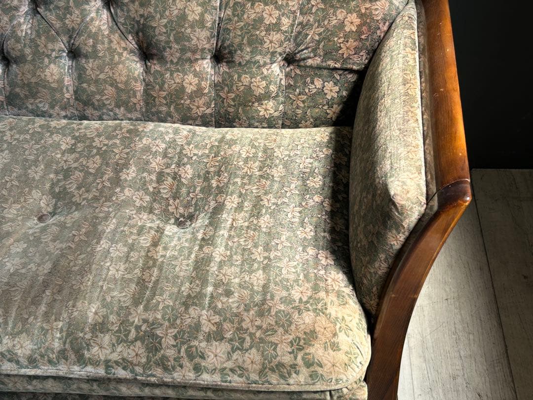 karimoku カリモク　コロニアル　3人掛けソファ　3Pソファ　洋風　nn